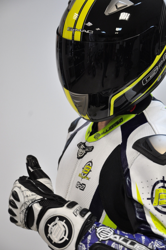 Мотошлем интеграл G-MAC PILOT MONO WHITE