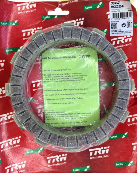 Диски сцепления TRW MCC320-8