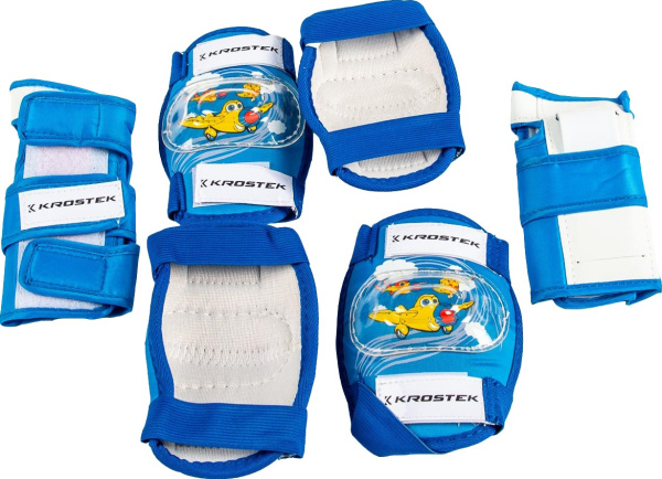 Комплект защиты детский (наколенники, налокотники, перчатки) YD-49-2S