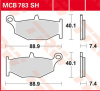 Колодки тормозные Trw MCB783SH