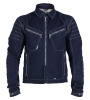 Мотокуртка мужская INFLAME GRUNGE хлопок+арамид, цвет синий темный