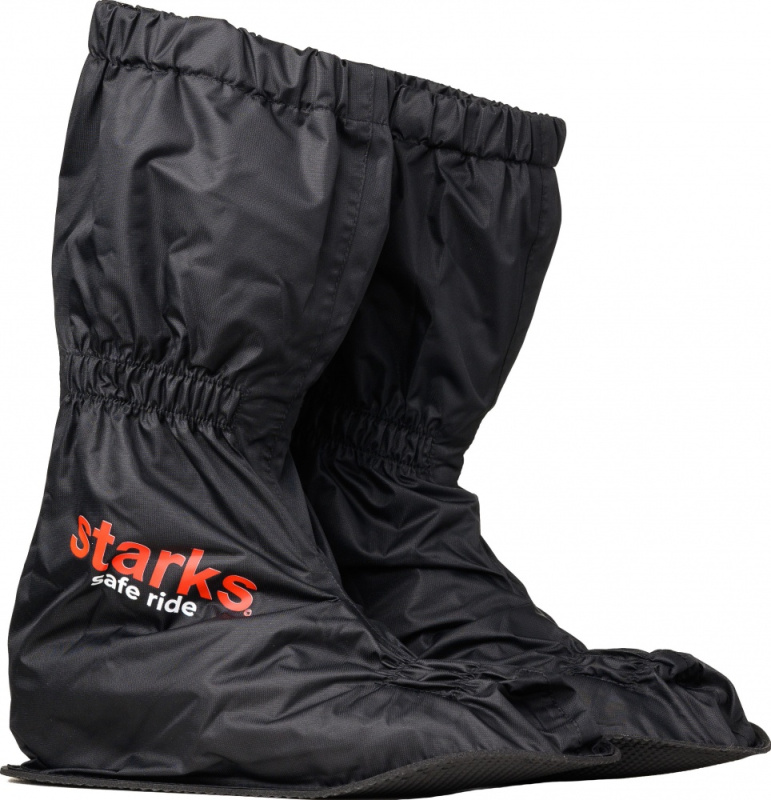 Дождевые бахилы STARKS Rain Boots/подошва целая (черный)