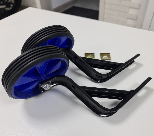 Колёса для детского велосипеда боковые D=110 мм. комплект 2 шт. (уценка)