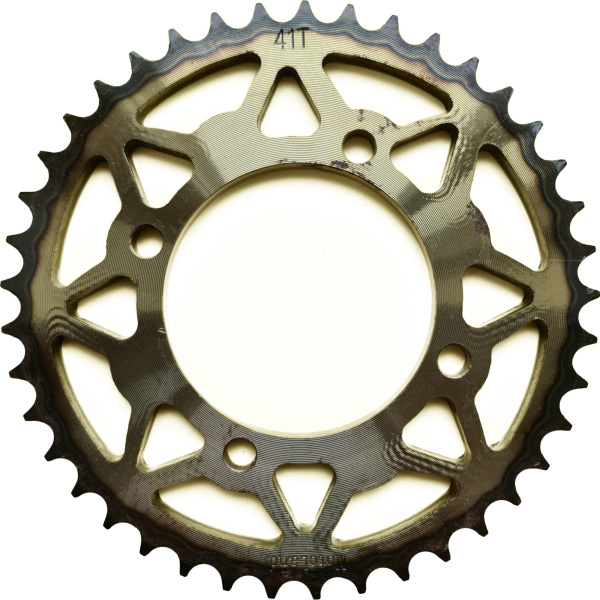Венец, звезда ведомая (428H-41) сталь, закаленные зубья PIT BIKE 125-190 4х92х76