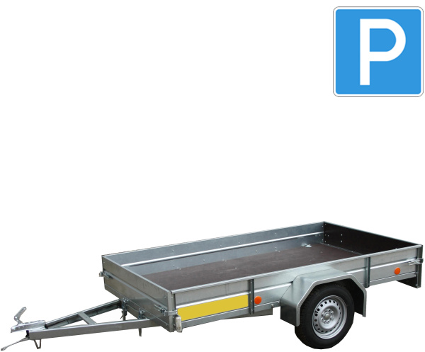 Хранение легкового прицепа, сутки