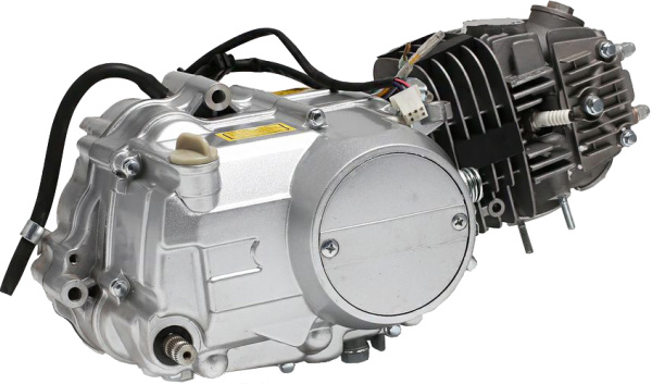 Двигатель 125см3 152FMI (52.4x55.5) механика, 4ск, без стартера