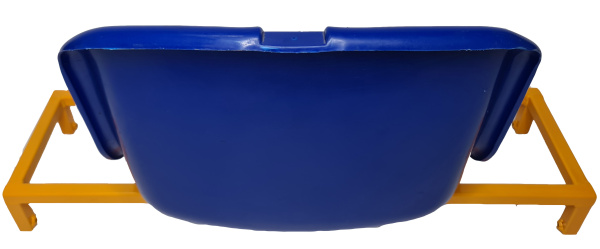 Сидение одинарное на металлической раме для саней волокуш шириной до 750 мм.