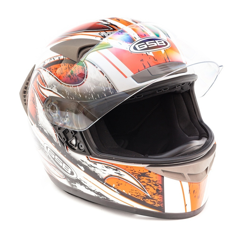 Мотошлем интеграл GSB G - 335 MOBILITA ROSSO