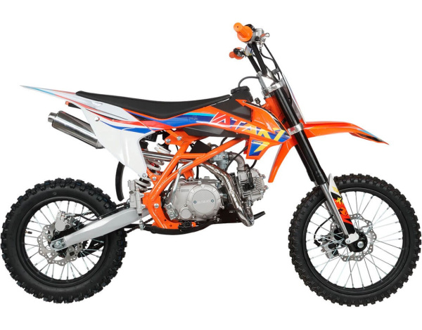 Питбайк ATAKI PRIME 125 14/12 (механ. сцепл., эл. стартер) 