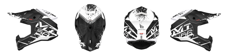 Шлем MT FALCON thorm MX802 Matt Black