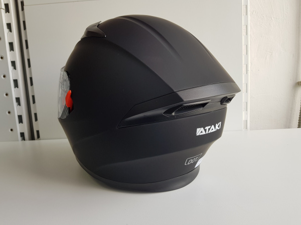 Шлем (интеграл) Ataki JK316 Solid черный матовый