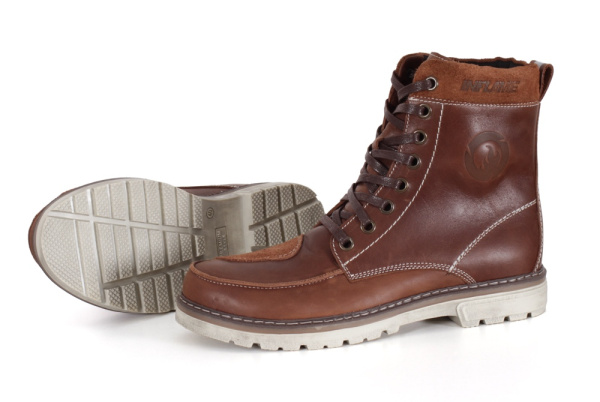 Защита для ног: Городские ботинки INFLAME CAFE RACER, коричневый