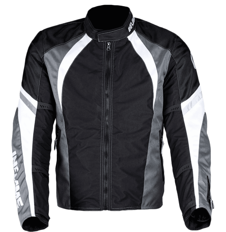 Мотокуртка мужская INFLAME BREATHE текстиль, цвет чёрный