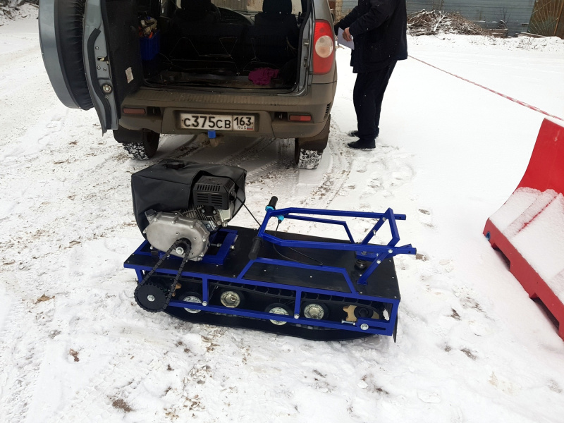 Мотобуксировщик Альбатрос-L8 (без фары)