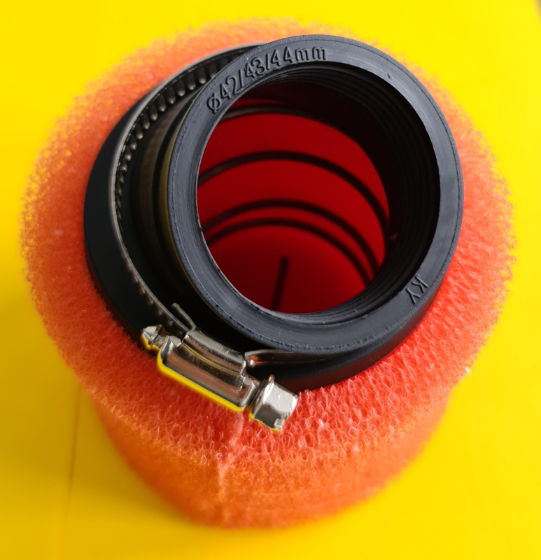 Воздушный фильтр для питбайка d-42мм 45 градусов