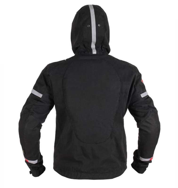 Мотокуртка мужская INFLAME SUPER MARIO WP текстиль, цвет чёрный