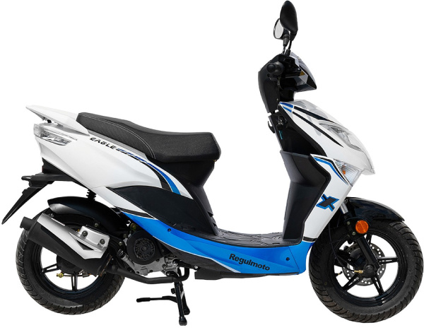 Скутер Regulmoto EAGLE 50 (LJ80QT-3L) колёса R12