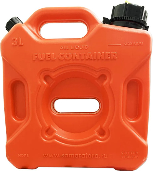 Канистра экспедиционная ЭКСТРИМ ДРАЙВ ПЛЮС 3л цвет:красный