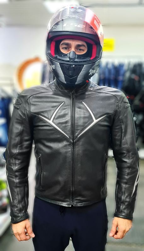 Мотокуртка кожанная с защитой Spidi Motorsport (Италия) р. 54 б/у