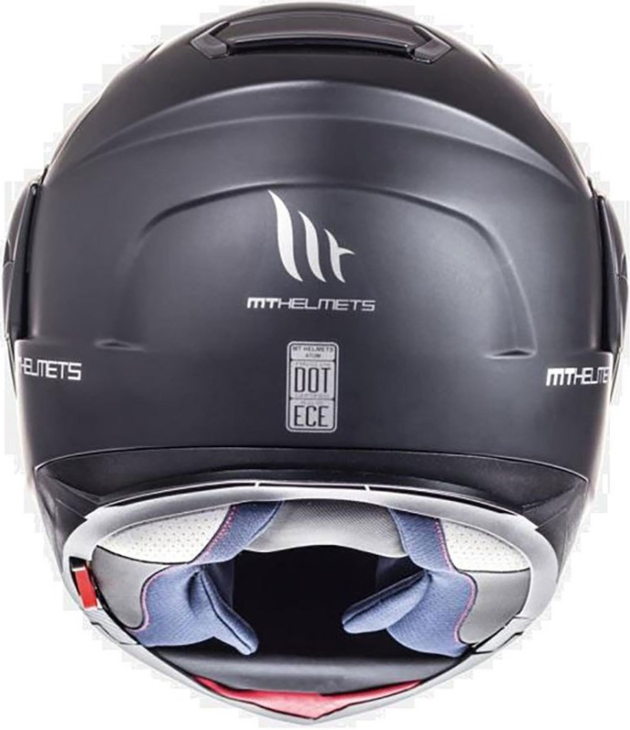 Шлем модуляр MT ATOM solid MATT BLACK