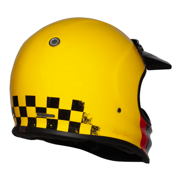 Шлем (кроссовый) Origine VIRGO Danny желтый/черный/красный глянцевый