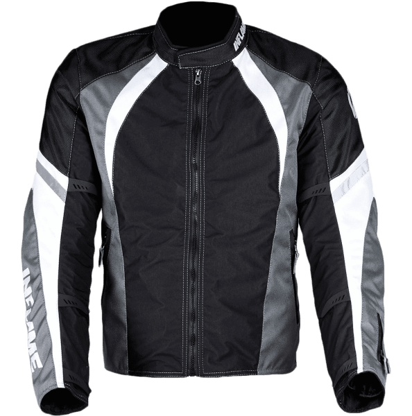 Мотокуртка мужская INFLAME BREATHE текстиль, цвет серый