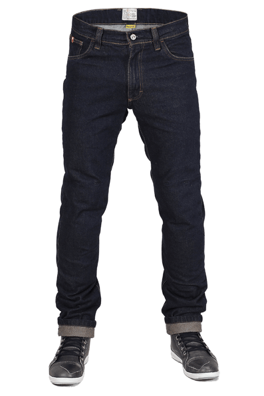 Мотоджинсы мужские INFLAME CLASSIC, цвет синий тёмный