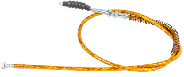 Трос сцепления 1000мм (с пружиной) желтый