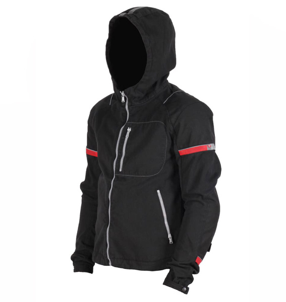 Мотокуртка мужская INFLAME SUPER MARIO WP текстиль, цвет чёрный