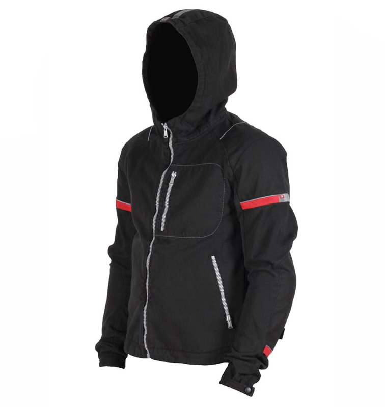 Мотокуртка мужская INFLAME SUPER MARIO WP текстиль, цвет чёрный