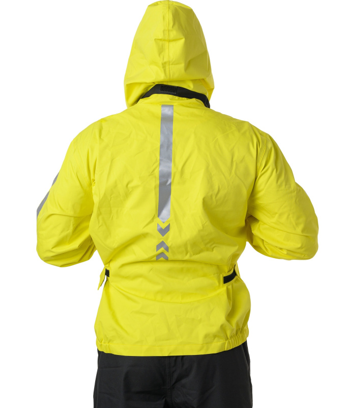 Дождевик STARKS Rain City унисекс (желто-черный FLUO)