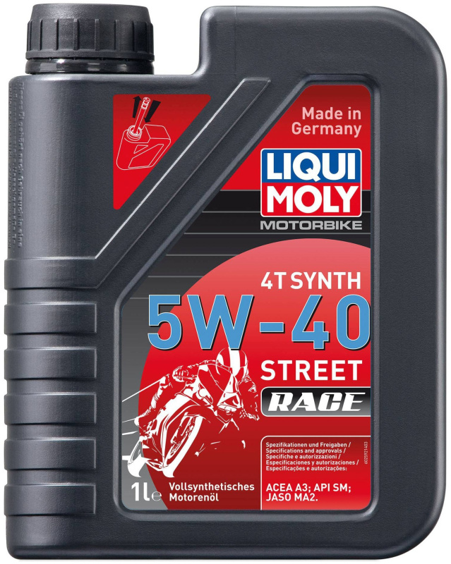Масло моторное Liqui Moly Motorrad Synth 4T 5W-40 1л 2592