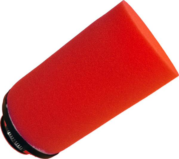 Фильтр воздушный нулевик #5 (d=35mm) поролон черный / красный