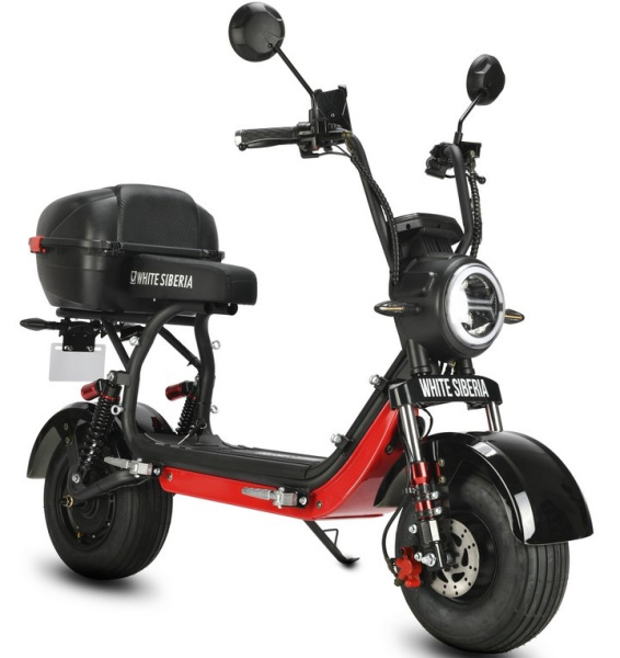 Электроскутер WHITE SIBERIA MINI R 3.0 60V