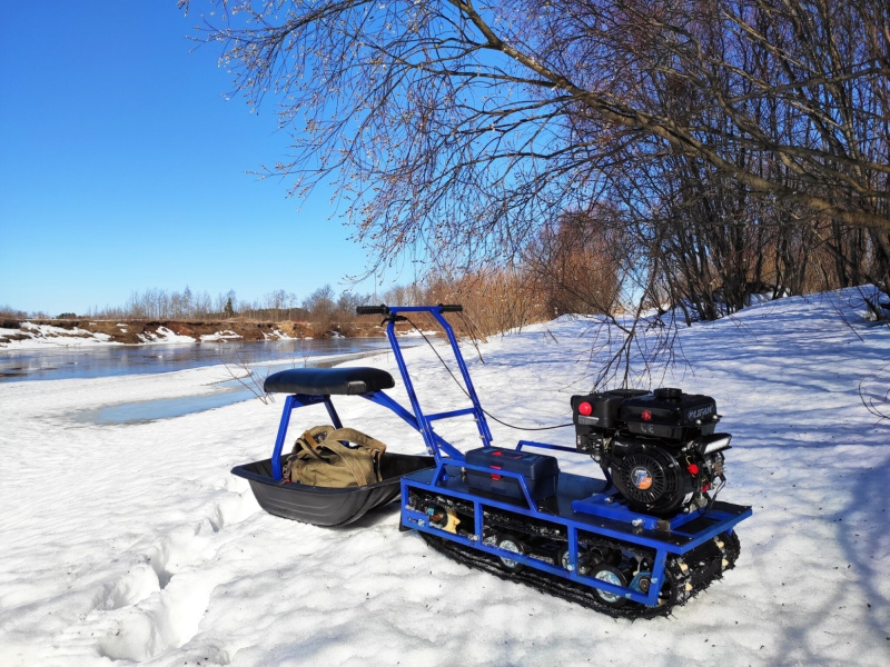 Мотобуксировщик Альбатрос-L10 (без фары)