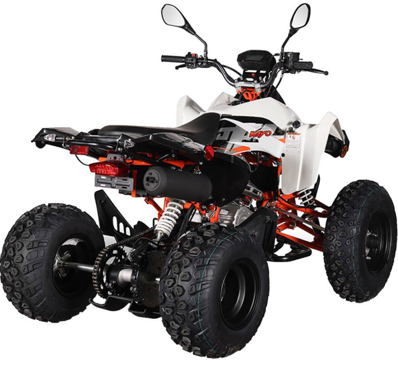 Квадрицикл KAYO A200 (белый пластик 2024 г.) (ПТС)