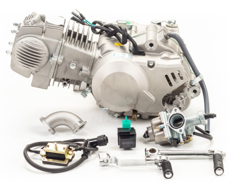 Двигатель 140см3 156FMJ YX W063 (56x57) механика, 4ск., без стартера