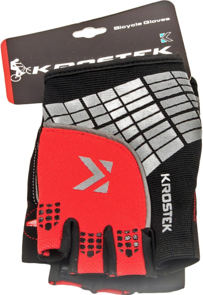 Перчатки вело RGL 03056 красные