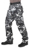 Мотоштаны мужские INFLAME TACTIC GRAY, цвет серый-камуфляж