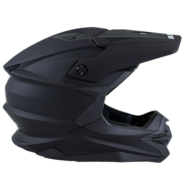 Шлем (кроссовый) Ataki JK801А Solid черный матовый