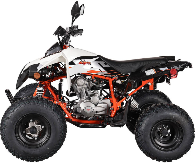 Квадрицикл KAYO A200 (белый пластик 2024 г.) (ПТС)
