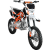 Питбайк KAYO BASIC K125EA 17/14 KRZ (п/автомат, эл. стартер 2024 г.)