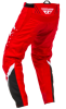 Брюки для мотокросса FLY RACING F-16 красные/черные/белые (2020) 