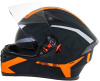 Шлем (интеграл) Ataki JK316 Route черный/оранжевый матовый