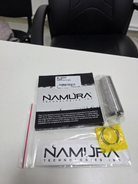 Комплект поршневых колец Namura NA-30050R 87.5 мм. со стопорными кольами и поршневым пальцем ARCTIC