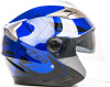 Шлем открытый HIZER 208 blue/black