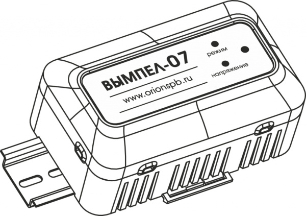 Зарядное устройство Вымпел-07 (автомат, 1.2А, 13,6В, для гелевых и кислотных АКБ)