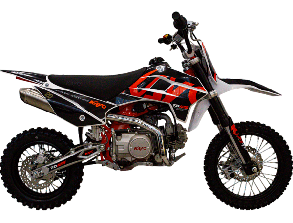 Питбайк KAYO MINI TD125 14/12 (п/автомат, эл. стартер 2024 г.)
