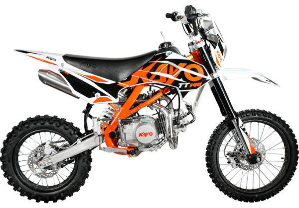 Питбайк KAYO BASIC TT140 17/14 KRZ (механ. сцепл., кикстартер 2022 г.)