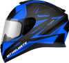 Шлем MT THUNDER EFFECT Gloss Black Deep Blue